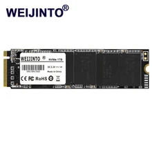 WEIJINTO M.2 NVMe pcie SSD 1 ТБ внутренний жесткий диск твердотельный диск 480 ГБ 512 ГБ для ноутбука Настольный 2280 PCIe NVMe 256 ГБ