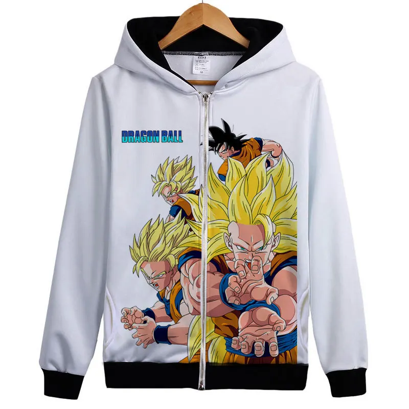 9 Dragon ball z Куртка с капюшоном dragon ball super saiyan толстовка с капюшоном Сон Гоку одежда для мужчин wo новая осенняя Толстовка - Цвет: 9