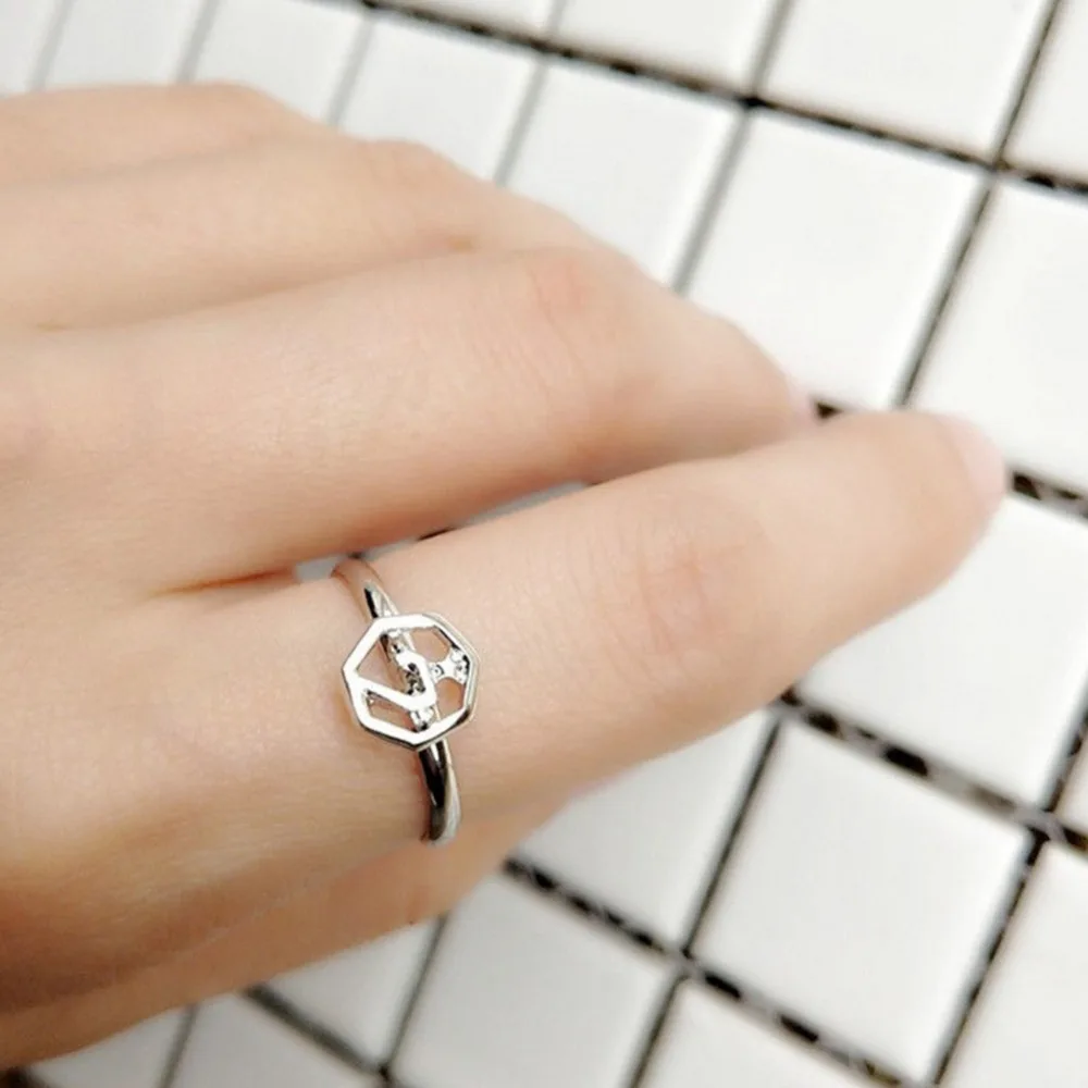 new Bts Bangtan Boys got7 wanna one twice Sign Ring Stainless steel ring