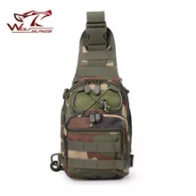 Тактическая Военная сумка на плечо для путешествий, походная сумка-мессенджер, 1000D нейлоновая многофункциональная нагрудная сумка