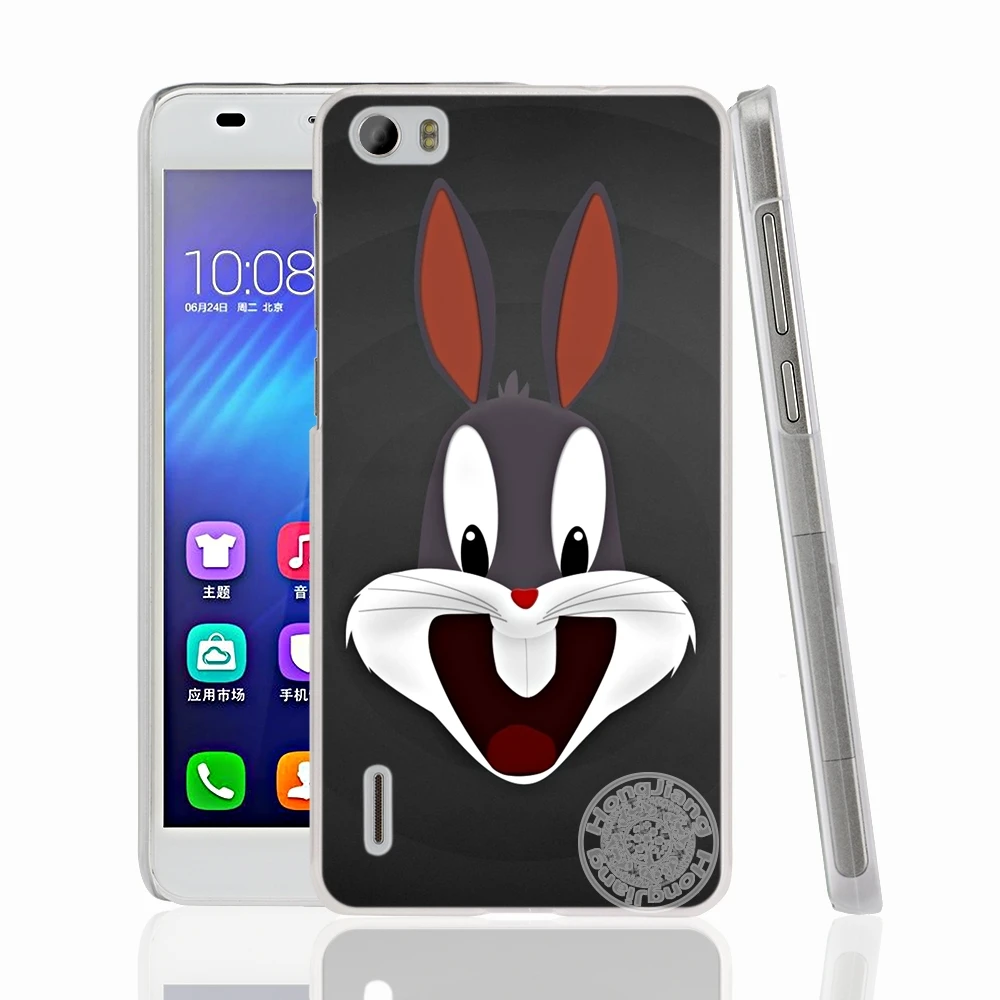 HAMEINUO милый чехол для мобильного телефона с забавным кроликом животным huawei honor 3C 4A