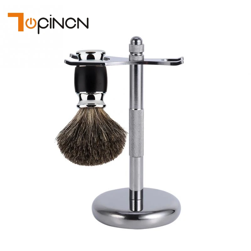 4 Types Fashionable Alloy Shaving Tool Shaving Brush Shelf Stand Rack Frame Razor Brushes Holder