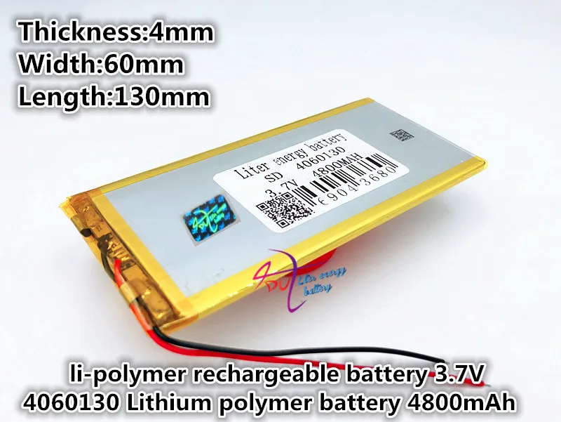 

best battery brand 4060130 4800mah 3.7 V lithium polymer battery tablet battery mobile power battery