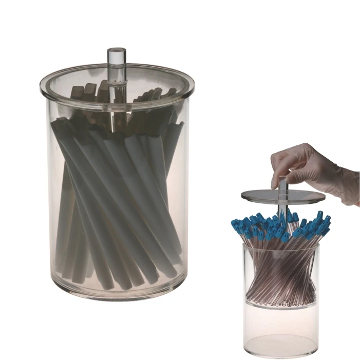 1pc Suction Tips Aspirator Nozzles Holder Dental Acrylic Organizer Case