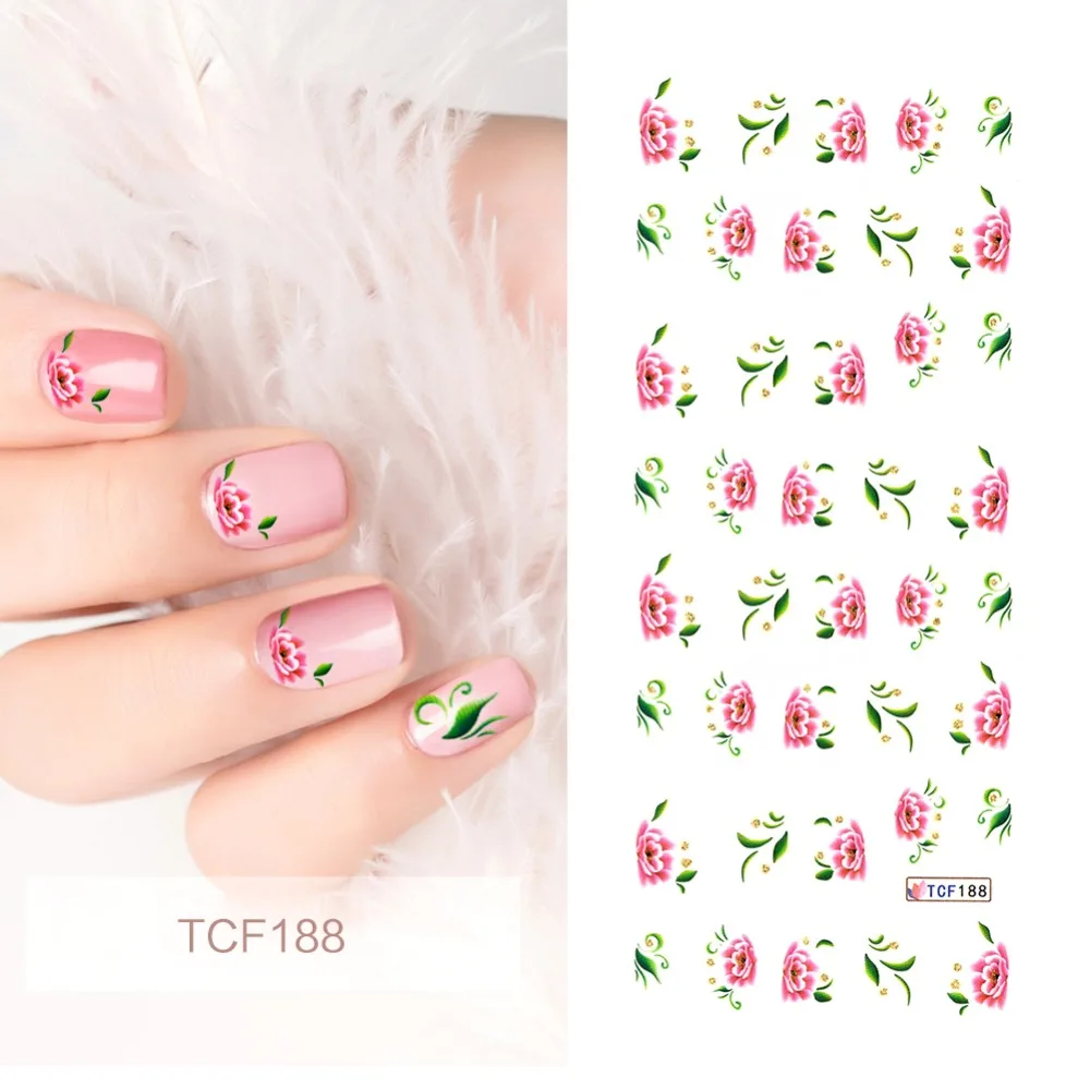 Stickers For Nails Water Decals Nails Stickers Design For Nail French Sticker Decoration