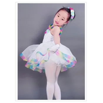 

2018 Rushed Gymnastics Leotard For Girls Skirt Child Dress Ballet Dance Costume8003ballet Tutu For Children Professional Tutus