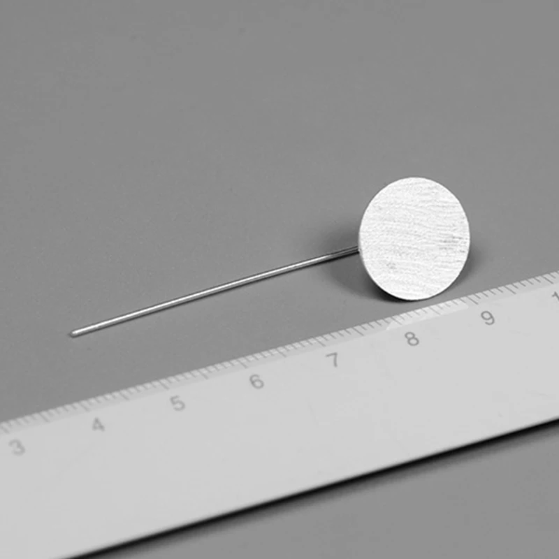 Tanie Lotus zabawy prawdziwe 925 Sterling Silver Handmade kreatywny projektant biżuterii styl minimalistyczny okrągły Dangle kolczyki dla kobiet