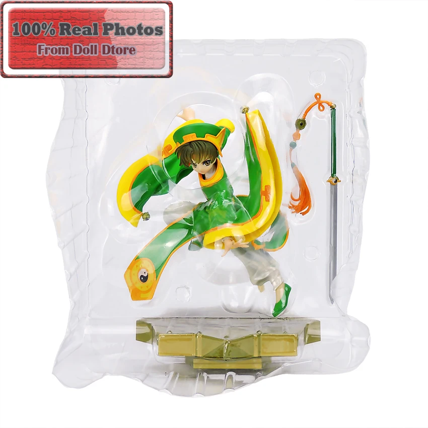 23cm Japanese Anime Figure Cardcaptor Sakura Li Syaoran action figure Doll 1/7 Scale PVC Painted Figure Model Toy цена 23cm Japanese Anime Figure Cardcaptor Sakura Li Syaoran action figure Doll 1/7 Scale PVC Painted Figure Model Toy цены онлайн