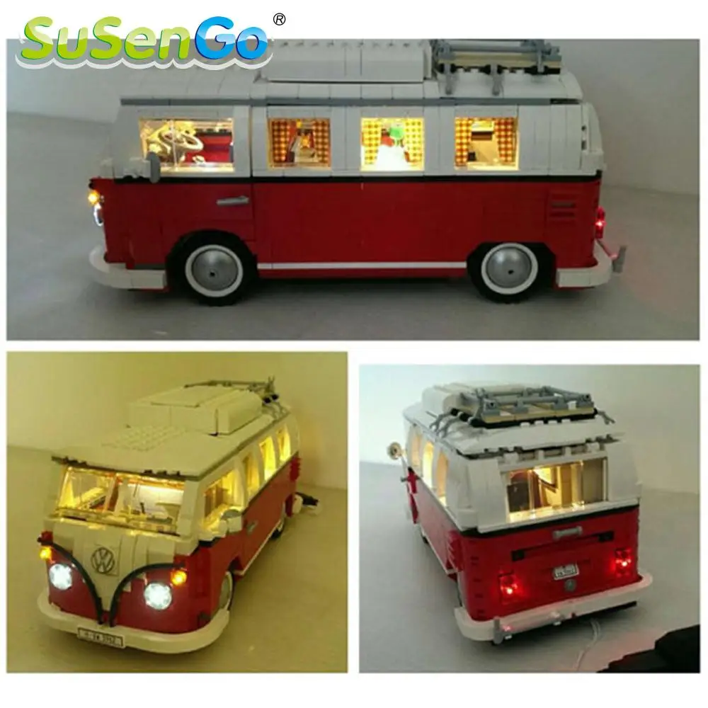 SuSenGo LED Light Set 10220 Compatible With Lepin 21001 Camping Van Model Creator Decorate Bricks Kit Blocks Toys Set block-set : image SuSenGo LED Light Set 10220 Compatible With Lepin 21001 Camping Van Model Creator Decorate Bricks Kit Blocks Toys Set block-set