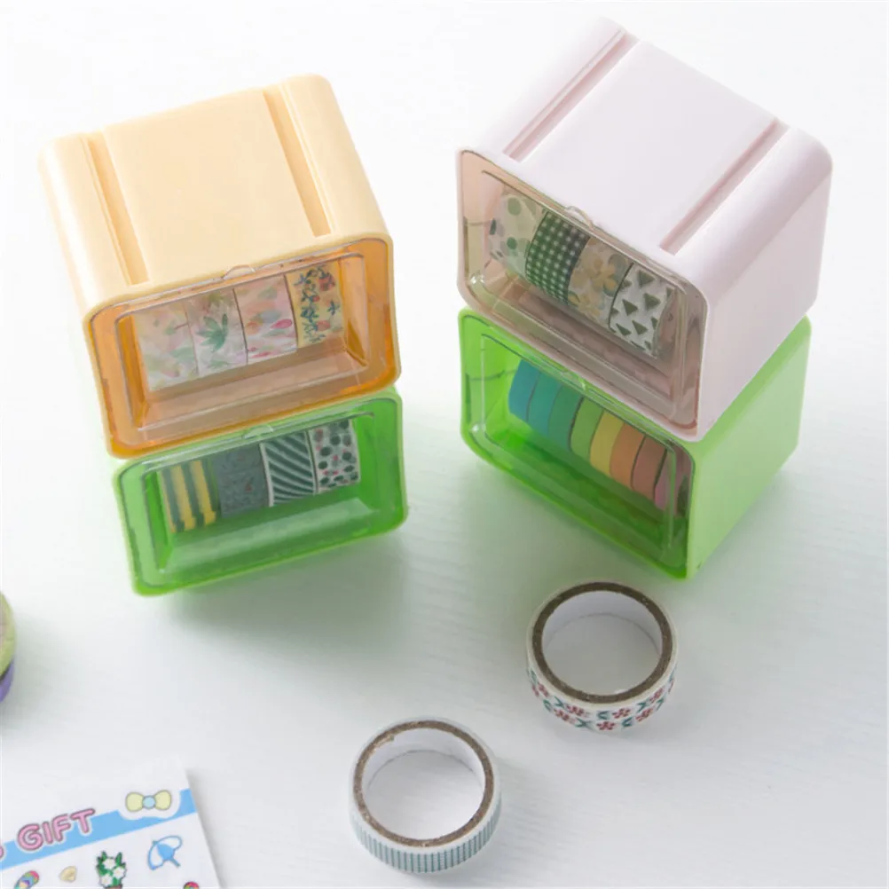 Buy 1 Pc Washi Tape Storage Box Dispenser Tape Holder