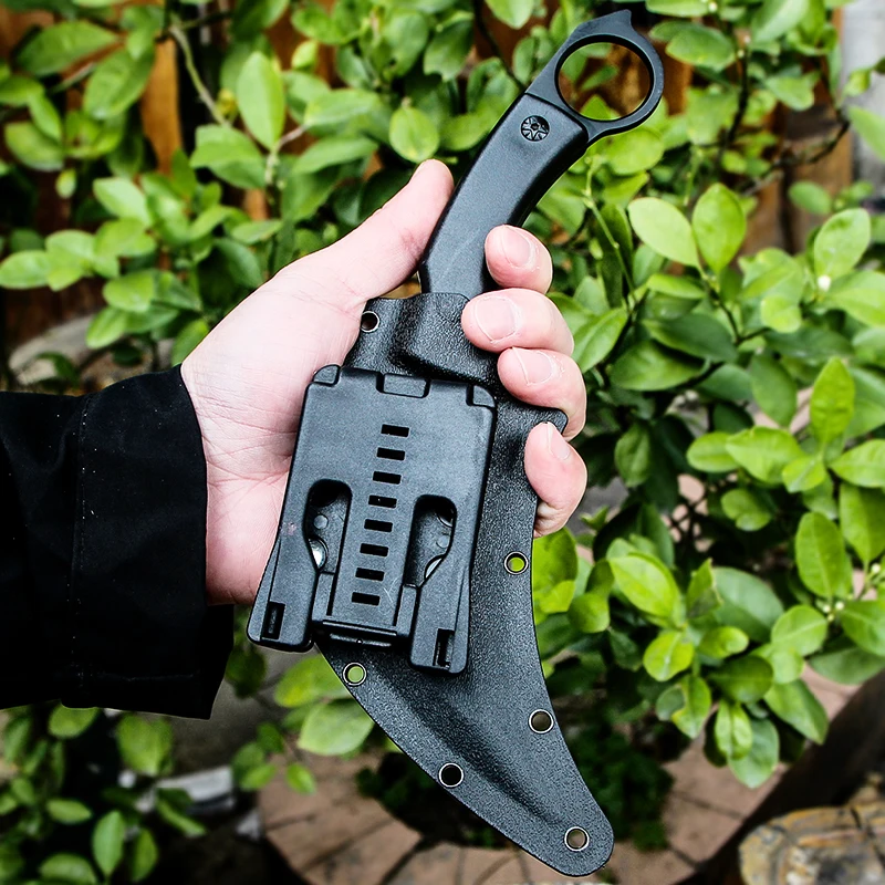 High Hardness Army Tactical Karambit Knife Outdoor Claw Machete Hunting Fixed Blade Knives Combat Survival Gear Camping EDC Tool High Hardness Army Tactical Karambit Knife Outdoor Claw Machete Hunting Fixed Blade Knives Combat Survival Gear Camping EDC Tool