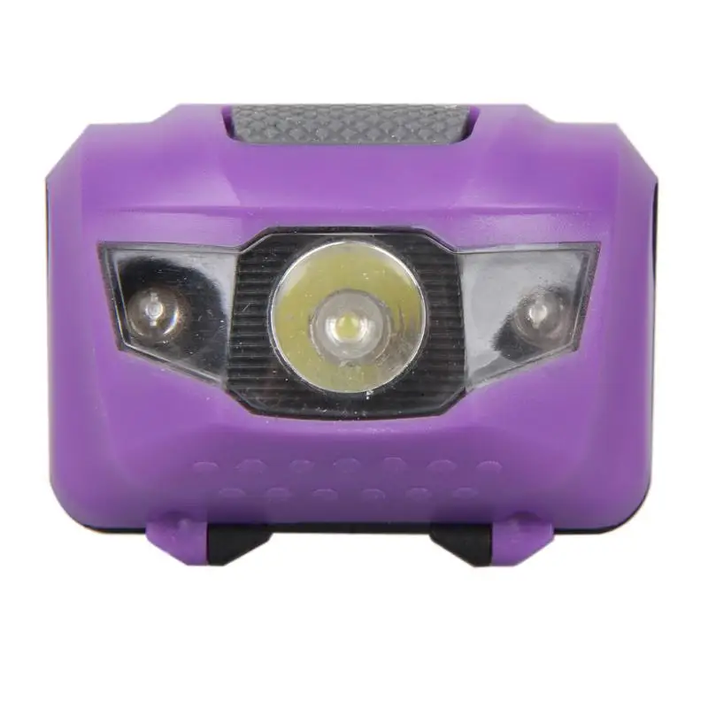 Clearance 3W LED Headlamp White Waterproof Headlight 2 Red Flashlight Camping Riding 6