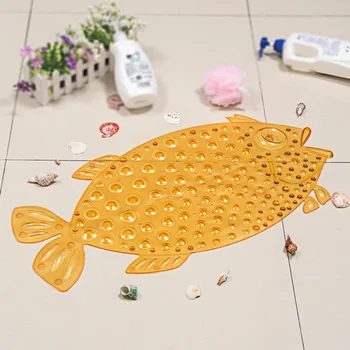 

High quality PVC Anti-Slip bath shower mat with suction cups suitable for Toilet foyer floor carpet bathroom supplies.