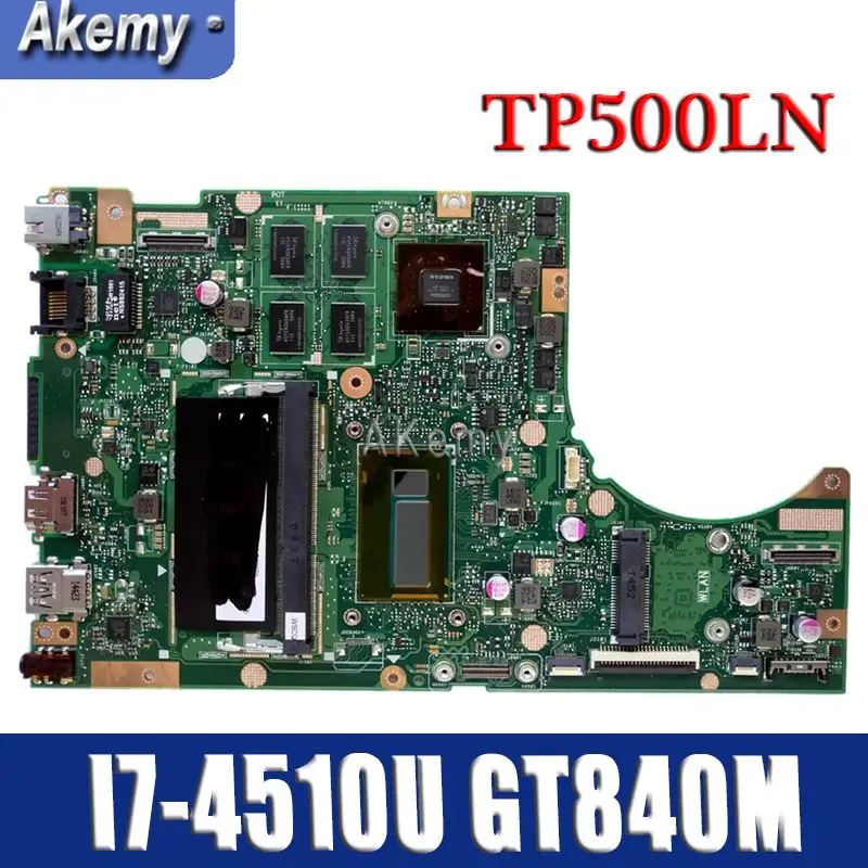 Amazoon TP500LN материнская плата для ноутбука ASUS TP500LN TP500LNG TP500LA TP500L TP500 тестовая оригинальная материнская плата 4G ram I7-4510U GT840M