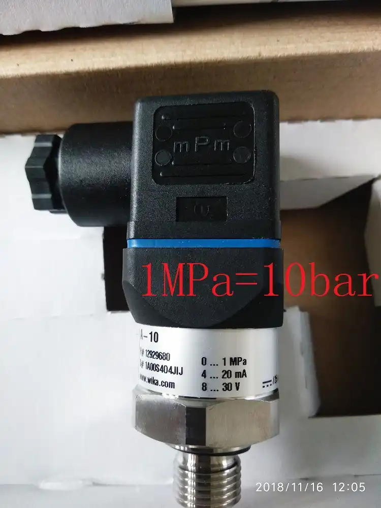 wika pressure transducer