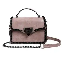 Ретро модная женская квадратная сумка 2019 Новая женская дизайнерская сумка Качественная женская сумка из искусственной кожи женская сумка