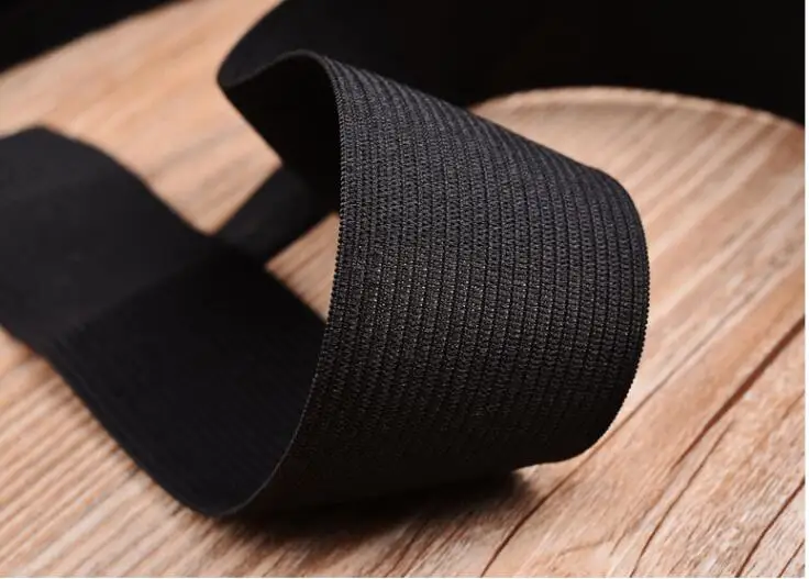 5Meters 1-6CM Black/White High Elastic Band Nylon Webbing Spandex Ribbon Garment Trousers Hair Tie Dress Lace Sewing Accessories