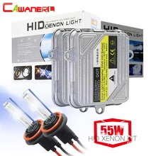 Cawanerl 55 W H1 H3 H4 H7 Lampadina Allo Xeno Ballast HID KIT H8 H9 H11 9005 HB3 9006 HB4 9007 880 881 Auto del Faro Della Luce di Nebbia Della Lampada DRL