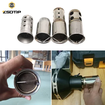 

ZSDTRP 1Pcs Exhaust Pipe Baffte Silencer 51/60MM Universal Exhaust Motorcycle Muffler Insert DB Defender DB Killer Silencer