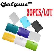 30 шт./партия, хит, разноцветный выбор для Gameboy, цветная Крышка для очистки ногтей, дверная игровая консоль Syestem Boy color GBO DMG