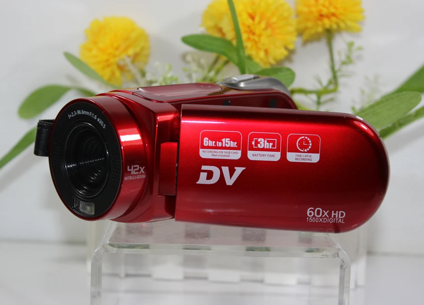 DDE6 16x Digital Zoom HD Digital Video Camera With TV out, Flash light