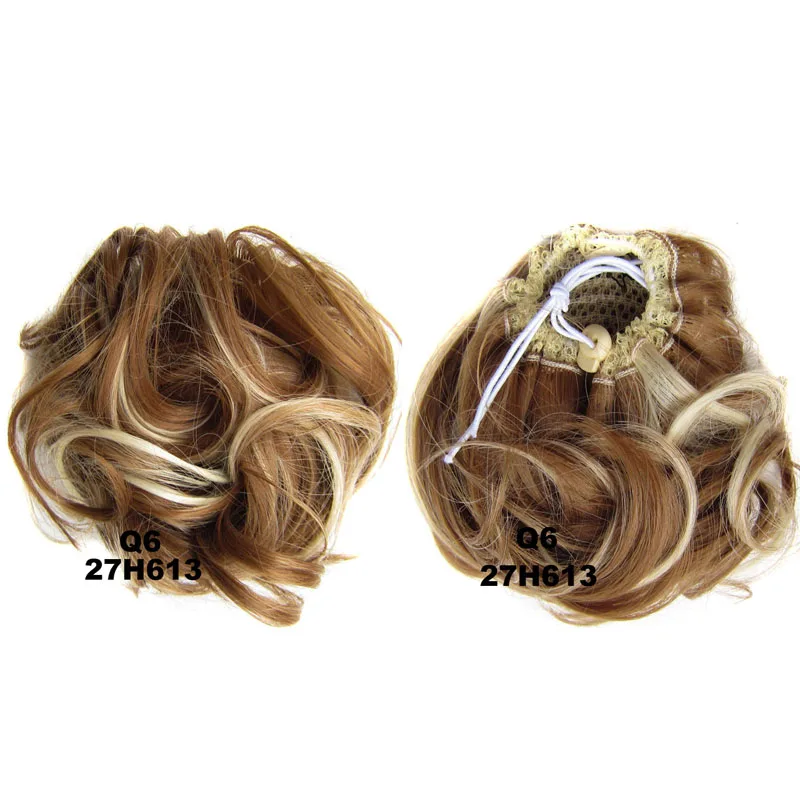 Jeedou Synthetic Curly Hair Chignon Bun Pad Rubber Band 60g Chic and Trendy Hottest Hair Trends Hairpieces Jeedou Synthetic Curly Hair Chignon Bun Pad Rubber Band 60g Chic and Trendy Hottest Hair Trends Hairpieces