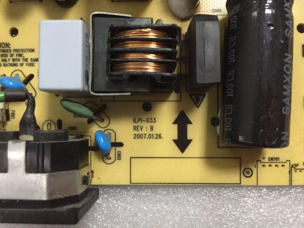 power board for SZYLIJ 80% new VA2220W power board VX2240W/VA2216W high voltage E131175/ILPI-033 REV:B spot