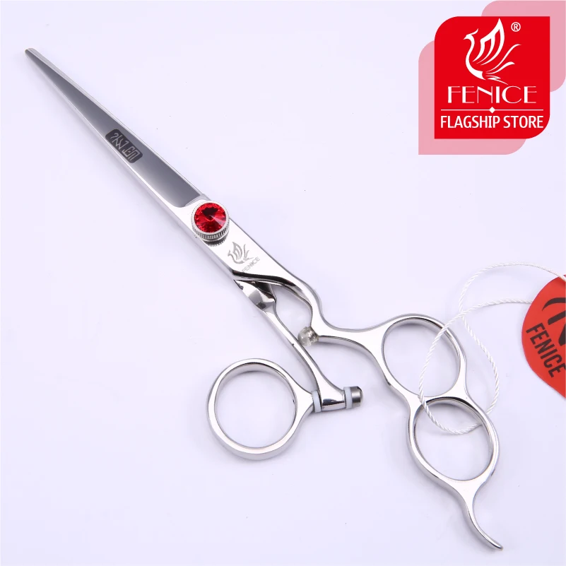 Fenice Professional Japan 440c 6.5 inch hair cutting scissors for beauty salon barber shop hairdressing styling tools new design product design styling