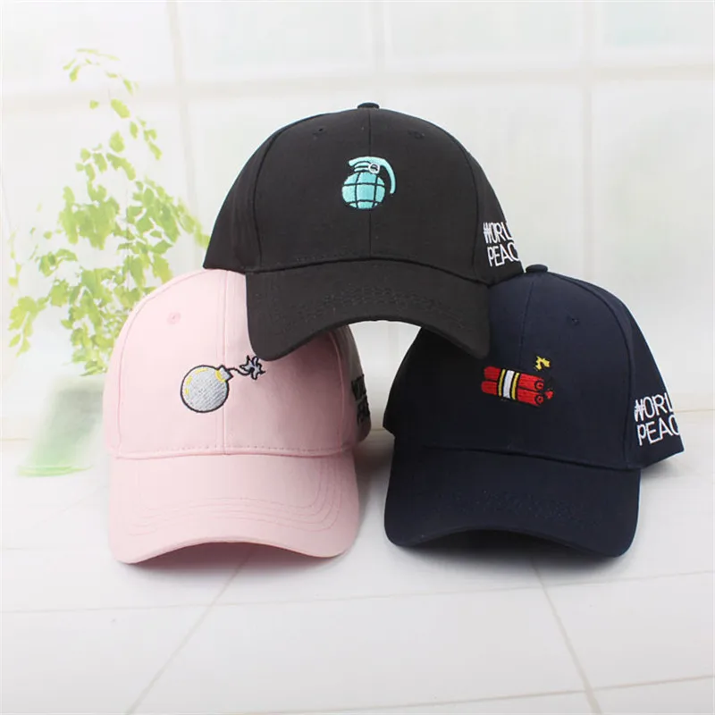 2018 мультфильм вышивка хлопок Casquette Бейсбол Кепки Регулируемый Snapback Шапки для обувь для мужчин и женщин 161