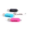 Lecteur de carte Micro USB OTG 2 en 1, adaptateur universel de carte TF/SD, Extension de téléphone pour PC Android ► Photo 3/5