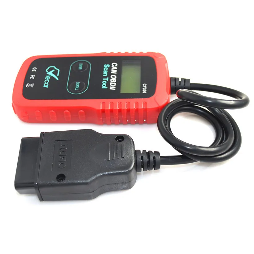 20 шт./лот показателя viecar cy300 OBD2 Code Reader Сканер 100% оригинал cy-300 сканирования