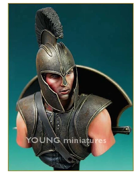 

Resin Kits 1/10 Scale Greek soldier bust Resin Model DIY TOYS Free Shipping