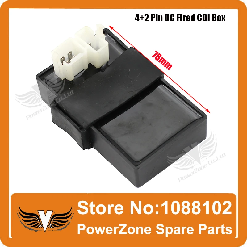 DC 6pin 4 + 2 контакта CDI подходит для tCG CB 125cc 150cc 250cc Мотоспорт скутер квадроцикл