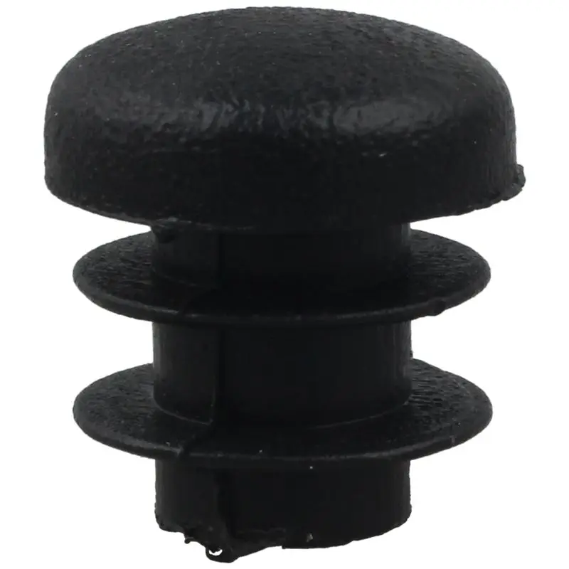 Черный пластик 14 мм диаметр защитные Заглушки круглая Втулка 10 шт