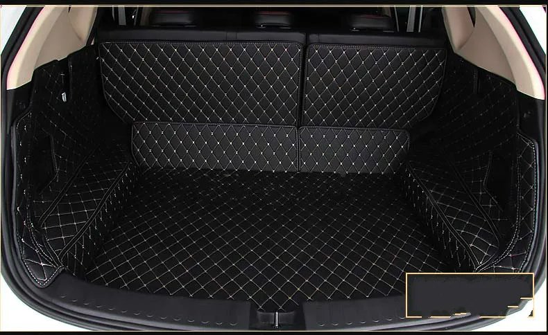 Полностью Покрытые индивидуальные коврики для багажника автомобиля на год Nissan Patrol Y62 Y61 водонепроницаемые прочные ковры для Nissan Patrol Y62 Y61