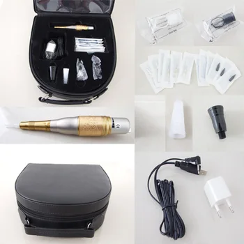 

Permanent Makeup Eyebrow Pen Machine Kits Cosmetic Tattooing Tool Set