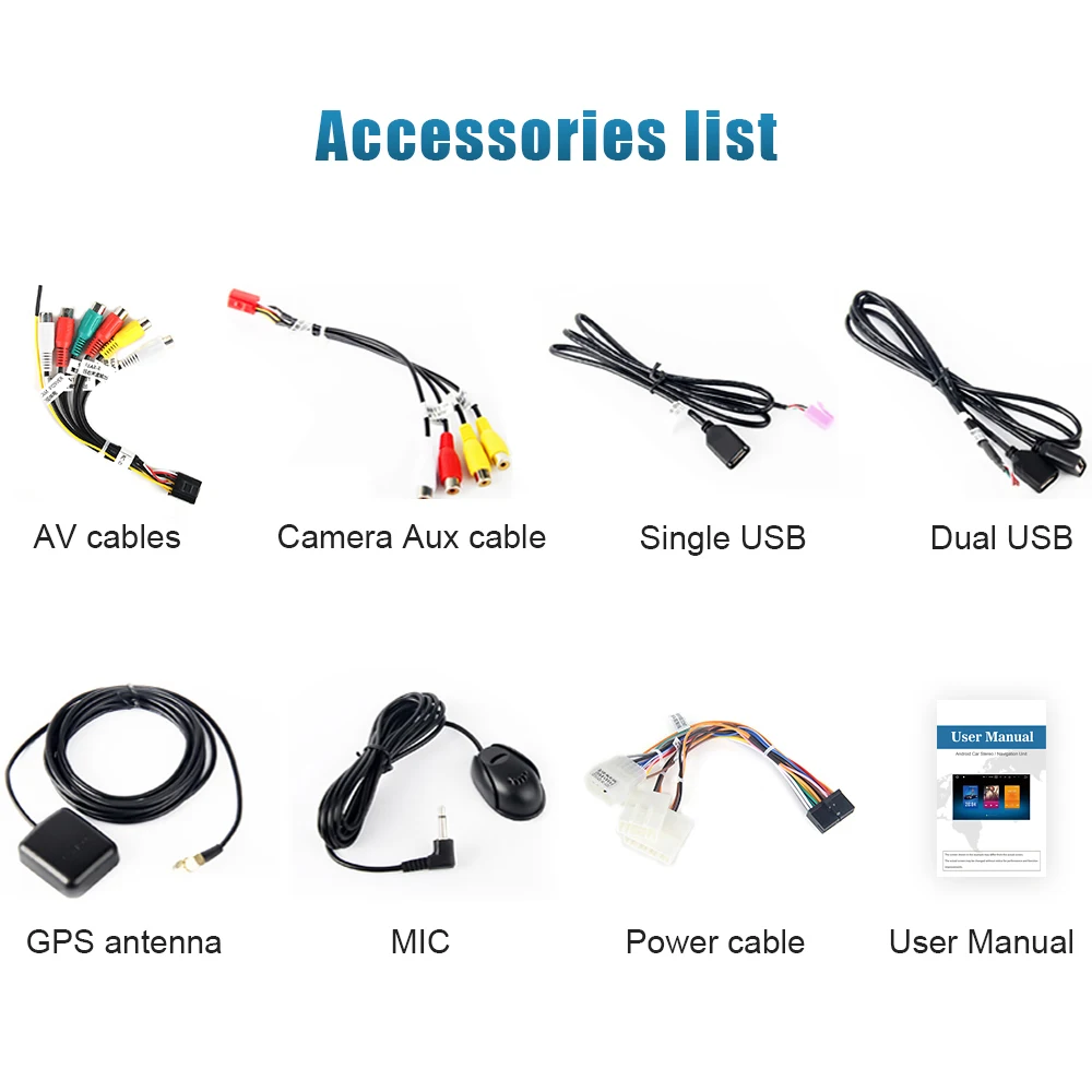 Excellent Dasaita 1 Din Car Radio Android 9.0 for Toyota LC 100 Land Cruiser 100 2003 GPS Navigation 10.2" IPS TouchScreen MP3 1080P Video 5