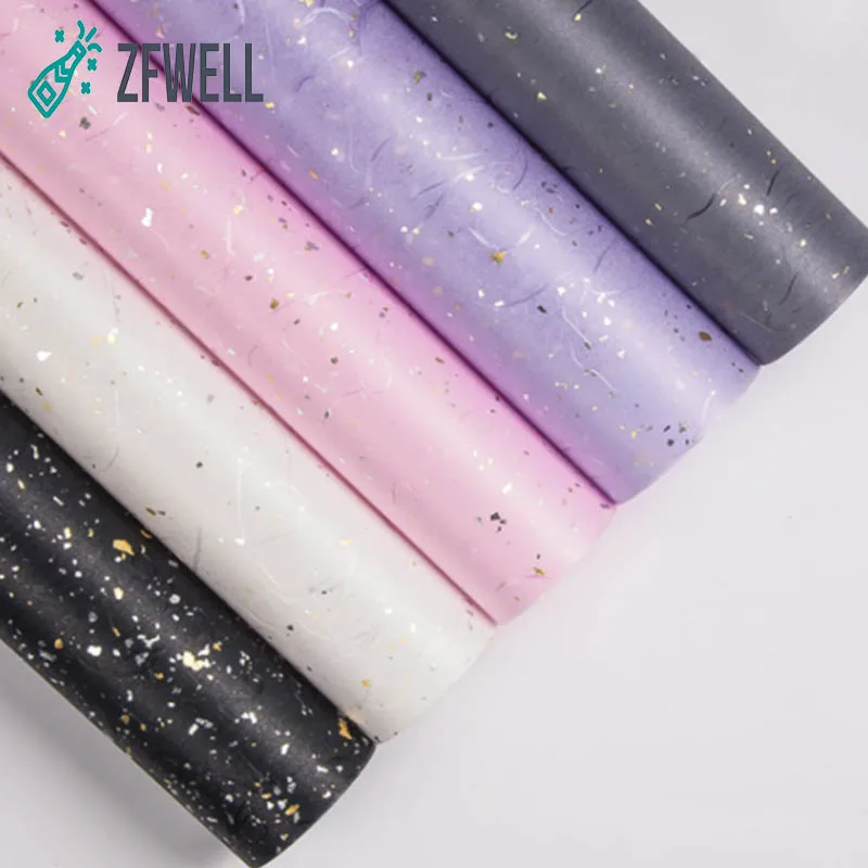 ZFWELL 5 шт./лот 60*60 оберточная бумага для цветов упаковка букета на свадьбу день