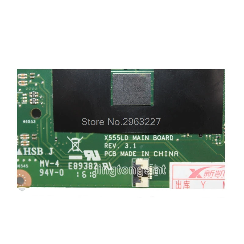 X555LD Motherboard i7 CPU 4G RAM For ASUS X555L F555L X555LDB X555LN Laptop motherboard X555LD Mainboard X555LD Motherboard