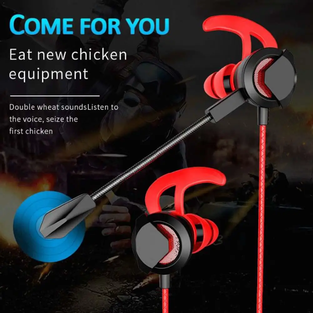 2018 Voice Game Computer Headphones With Microphone E sports Game Mobile Game Headphones Dropship 9 5