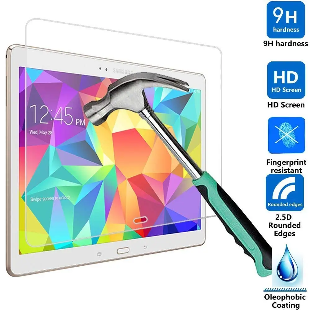 Защитное стекло для экрана Samsung Galaxy Tab S закаленное 10 5 дюймов T800 T805 защитная пленка