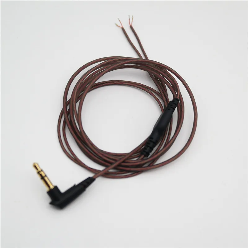 

High-end semi-finished headphone cable MP3 headphone cable D.I.Y fever headphone cable semi-finished headset repair upgrade line