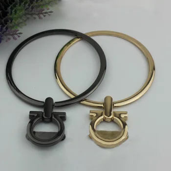 

Women Bag Handle Metal Handle Fashion Ring Design Luggage Hardware Accessories For Handbag Shoulder Bag