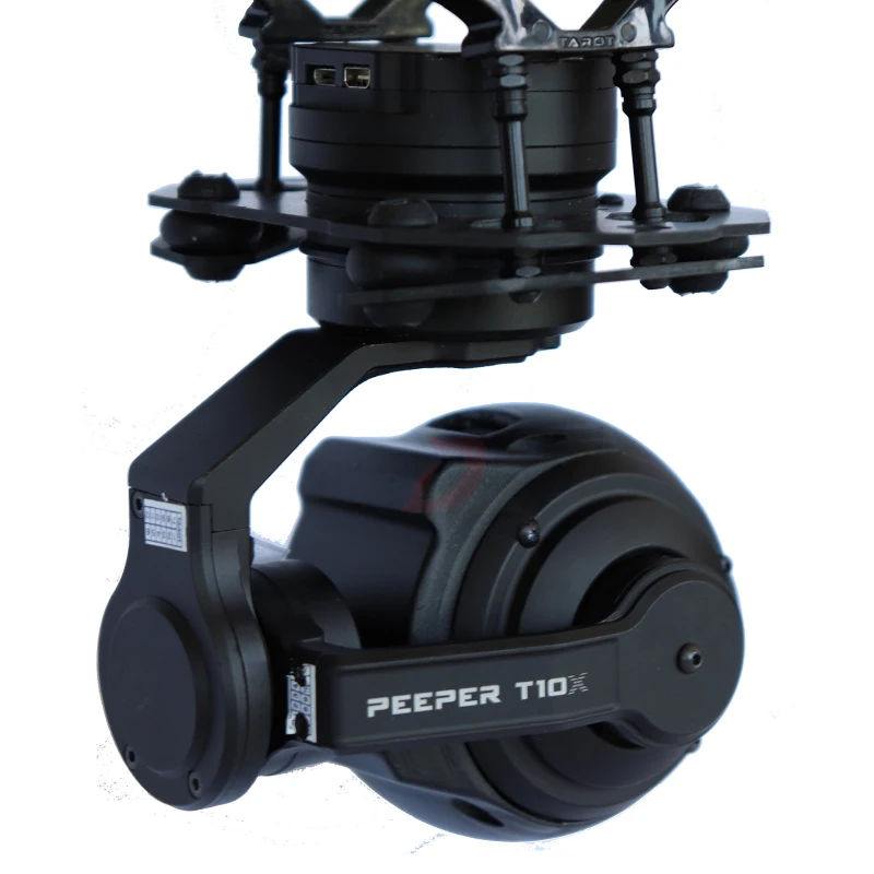 Легкая 365g 3 осевая камера UAV gimbal 10x zoom 1080P HD беспилотная камера| |