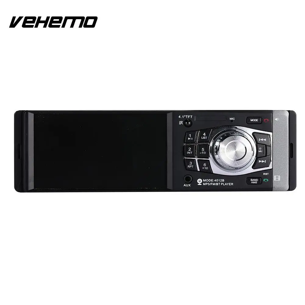 

Vehemo Bluetooth2.0 Car MP3 with Square Control Car MP5 Universal FM Radio MP5 Player Stereo Car Radio Hands-Free