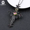 Freeshipping 1pc Vintage Gothic Cross Statement Necklace Triangle Pentagram Geometric Necklace Women jewellery Hip Hop Men Joyas ► Photo 1/6