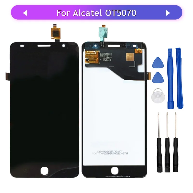 Для Alcatel OneTouch Pop Star 4G 5070D 5070 ЖК дисплей сенсорный экран в сборе сенсорная панель