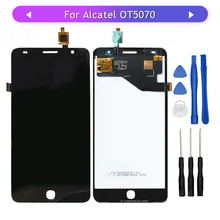 Для Alcatel OneTouch Pop Star 4G 5070D 5070 ЖК дисплей сенсорный экран в сборе