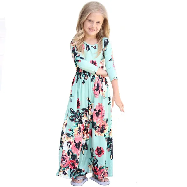 little girls maxi dress