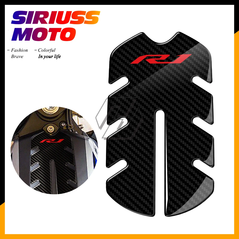 

3D Motorcycle Front Gas Fuel Tank Cover Protector Tank Pad Case for Yamaha YZF-R1 R1 2015 2016 2017